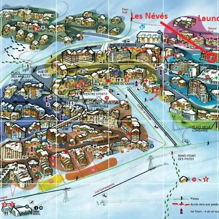 Apartmán Neves - Location: Pour 4 Personnes Dans Un Quartier Jeune Et Anime / Les Neves Mae-9059 Val Thorens