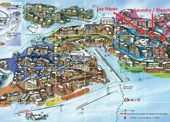 Daire Neves - Location: Pour 4 Personnes Dans Un Quartier Jeune Et Anime / Les Neves Mae-9059 Val Thorens